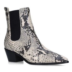 PAIGE Willa Snakeskin Booties